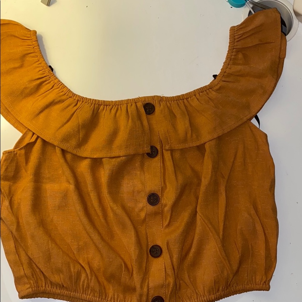 Off the shoulder top